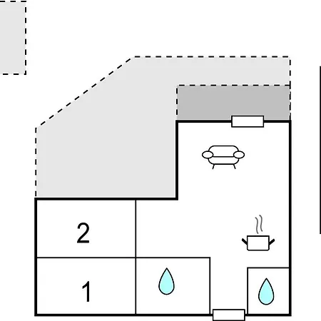 Awesome In W/ 3 Bedrooms Hébergement de vacances Skælskør
